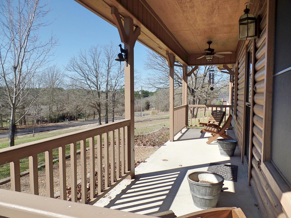 covered front porch