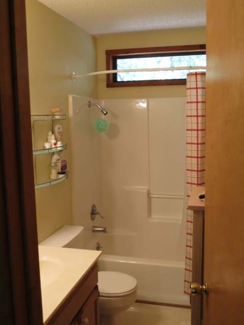 centrally located bathroom.