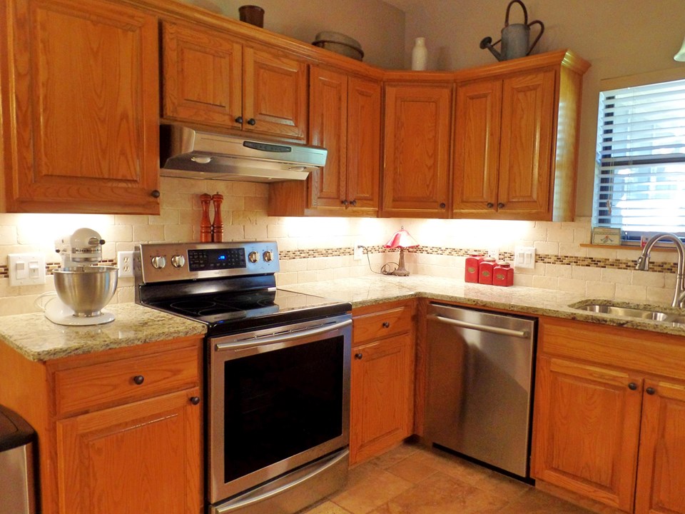 stainless steel appliances