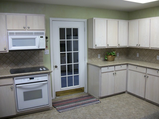 spacious open kitchen.