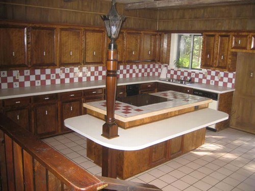 large open plan kitchen